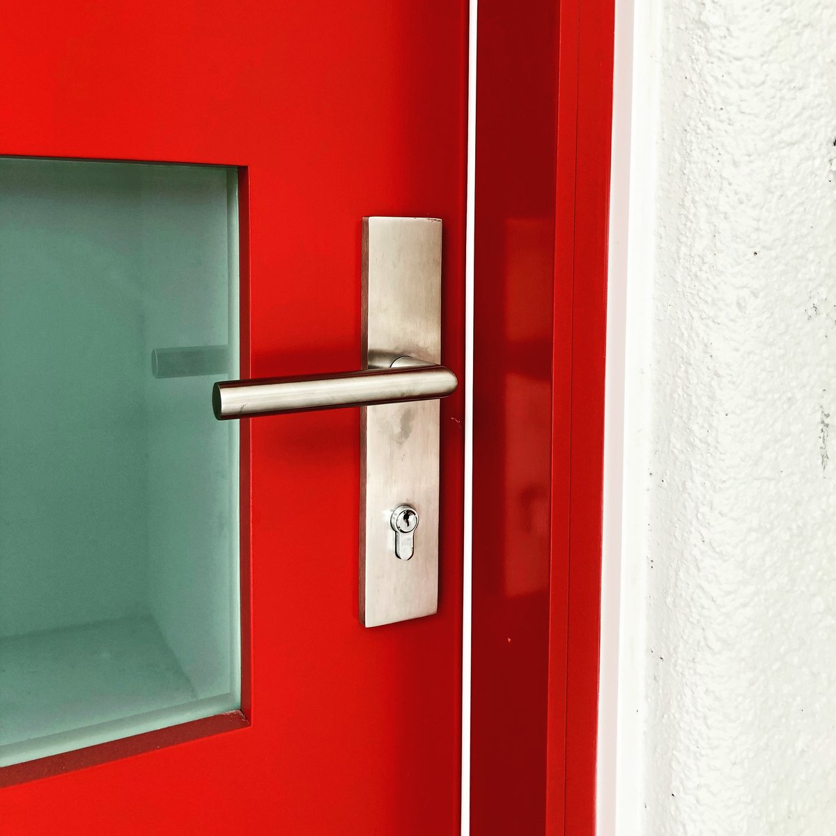 Emtek handleset for multi point locking entry door luxury homes lockhart locksmith fl