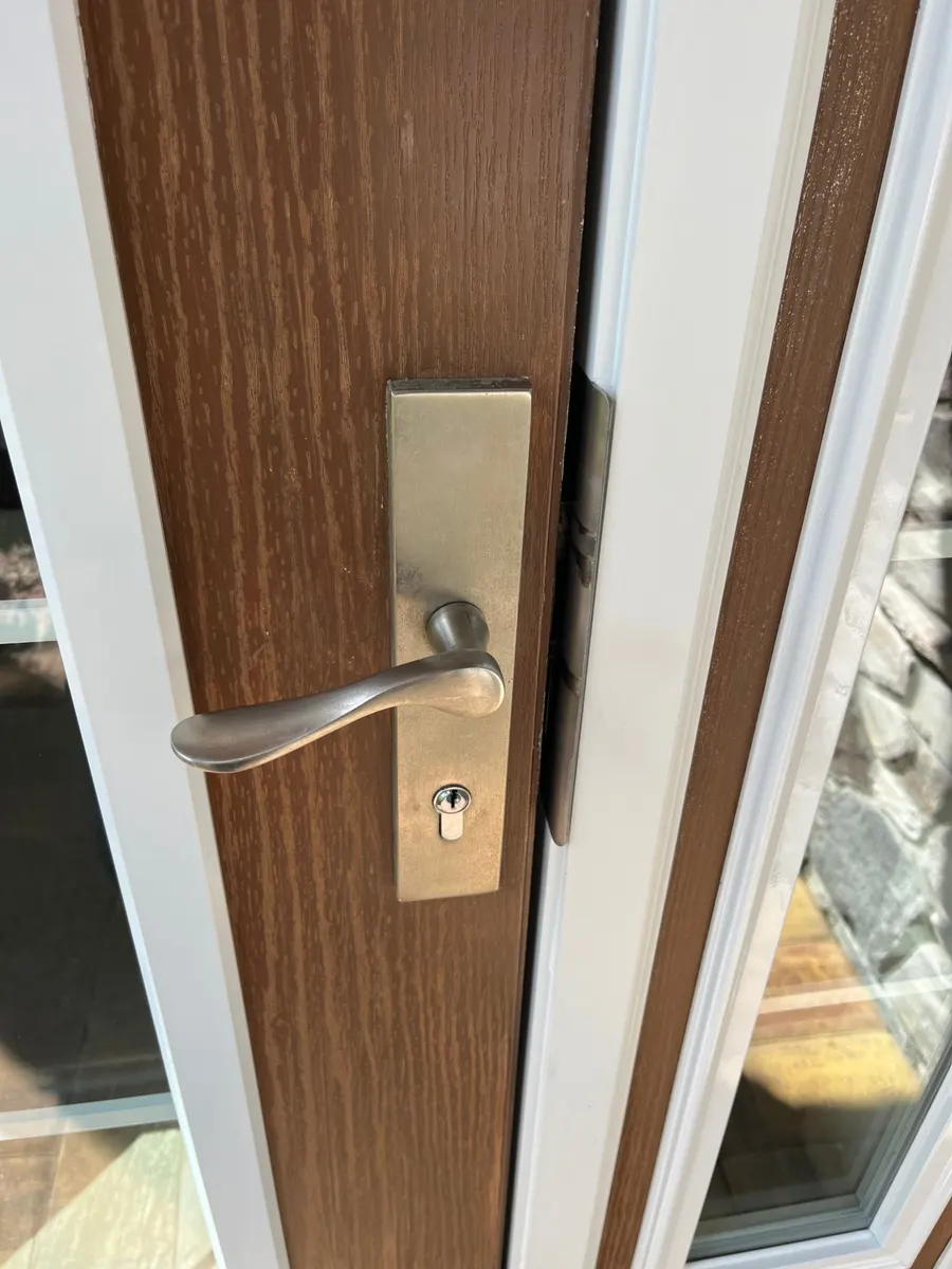 Emtek multi point door lock