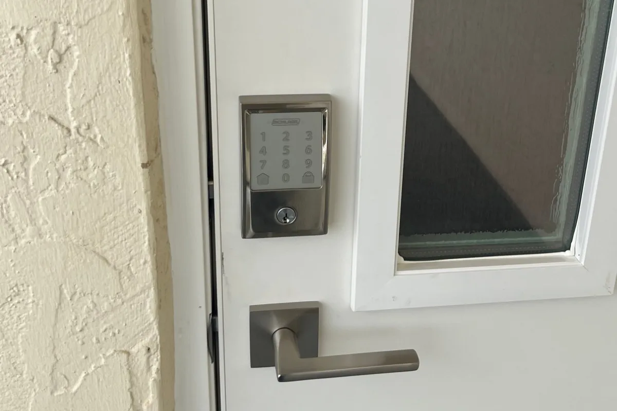 Lockhart Locksmith servicing Schlage Encode hardware in Sarasota FL